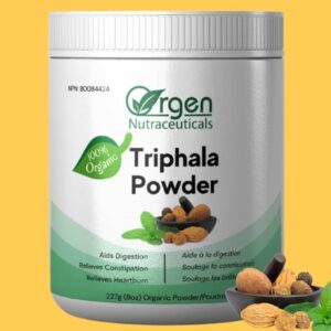 Organic India Triphala Powder - 100g, Supports Immune System, Colon & Digestion,