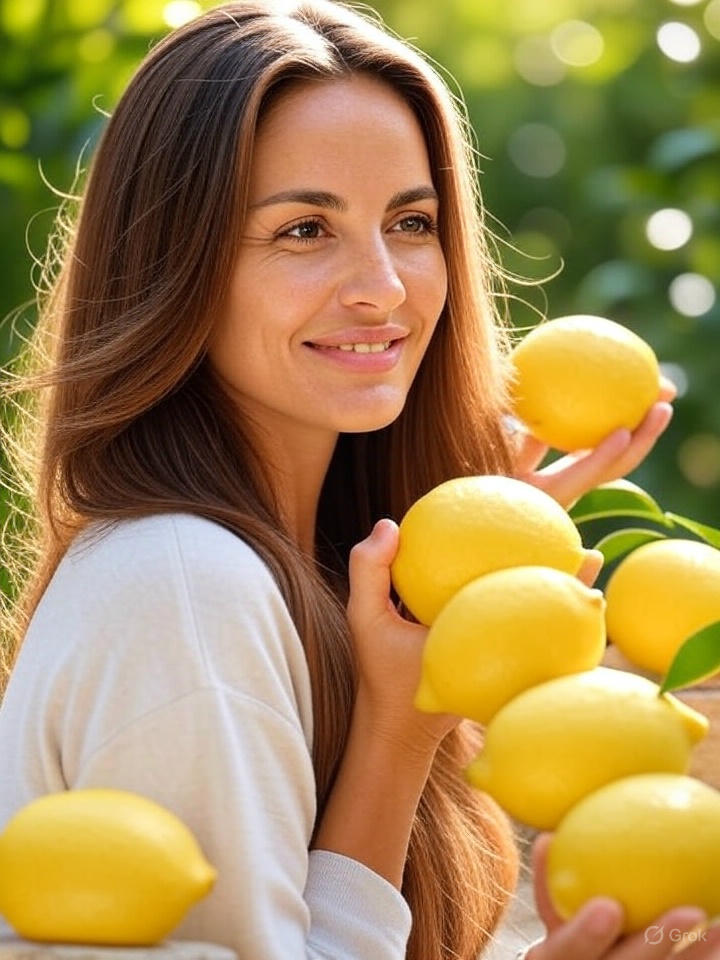 Lemon benefits for hair