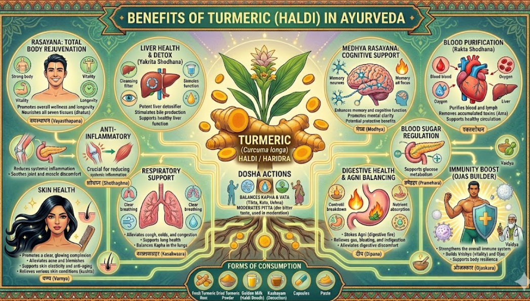 Benefits of Turmeric in Ayurveda