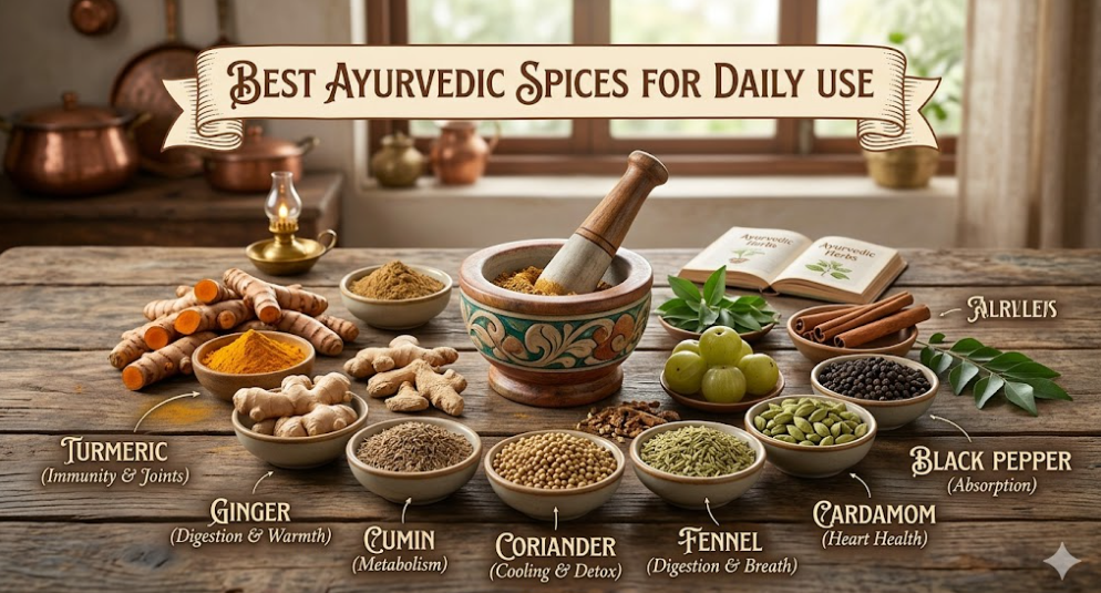 Best Ayurvedic Spices for Daily Use