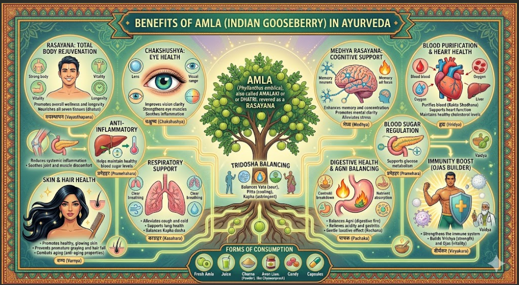 Benefits of Amla in Ayurveda